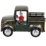 Сувенир с подсветкой «Сказочная машина» 15,5*7*9,5 см, Зелёный