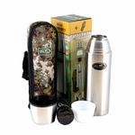 Термос &quot;Биосталь-ОХОТА&quot; с узкой горловиной, 1,0 л, в чехле/12/