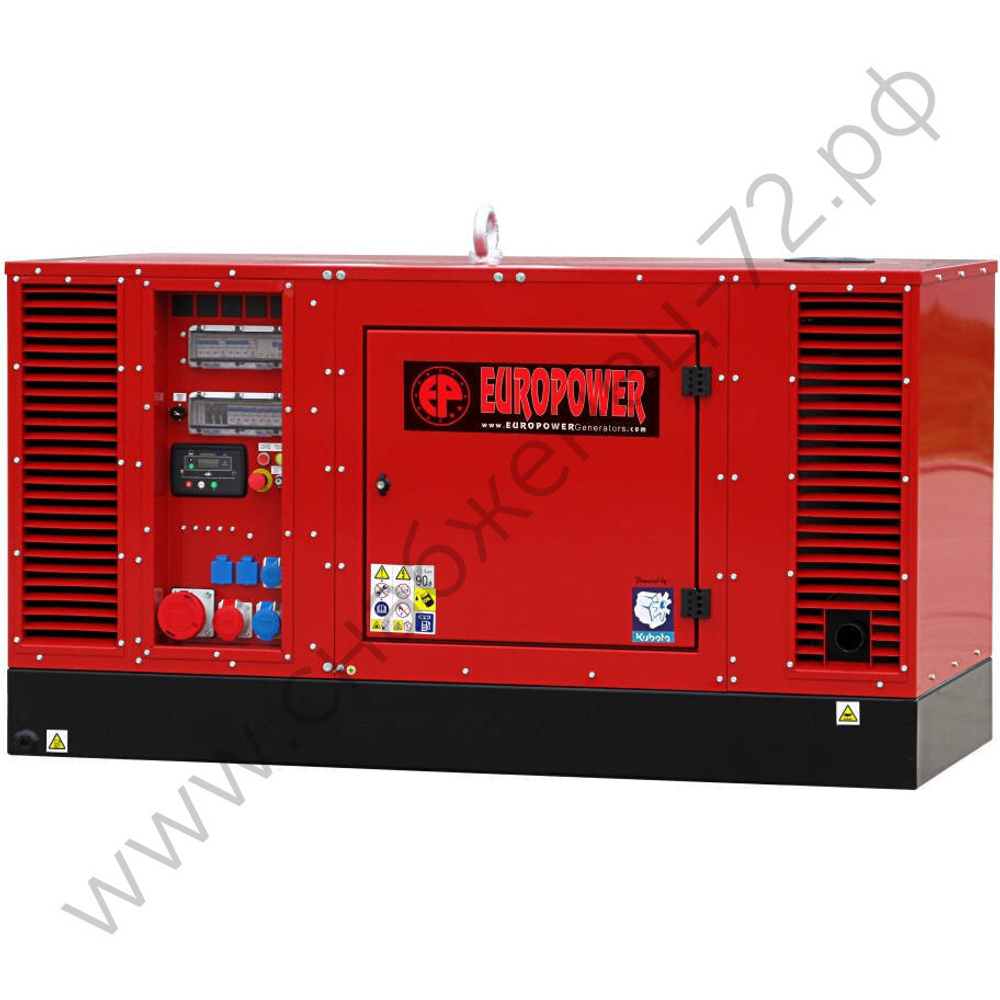 Генератор дизельный EUROPOWER EPS 34 TDE