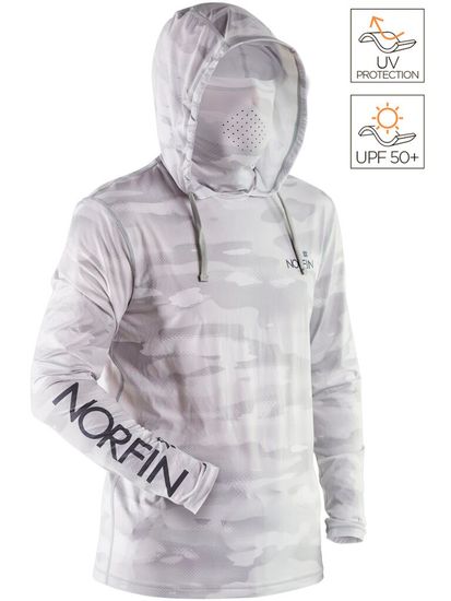 Джемпер Norfin SUN PRO GUARD HOODIE GRAY