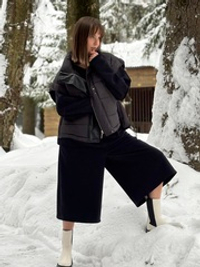 Бермуды /синий футер петля