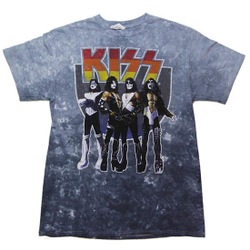 Футболка KISS варёнка синяя ( Love Gun )