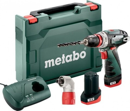 Дрель-шуруповерт аккумуляторная METABO PowerMaxx BS Quick Basic 2x2.0 Ач 600156950