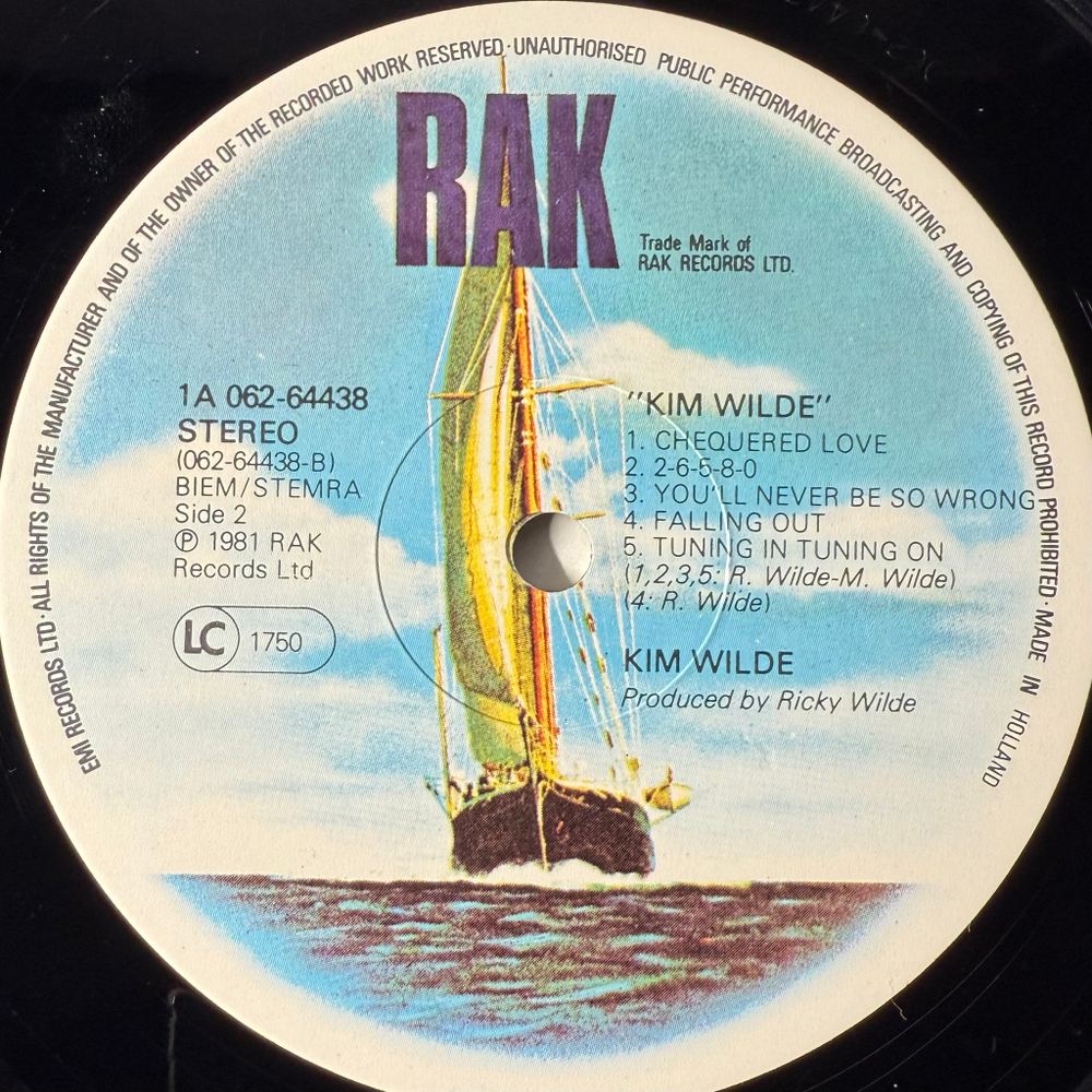 Kim Wilde (Голландия 1981г.)