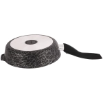 Сковорода глубокая 22см со съемной ручкой и стекл. крышкой «Грация» (черный/серебро) сгчс222а