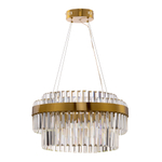 Citilux Sheldon CL339153 LED Люстра хрустальная с пультом Бронза