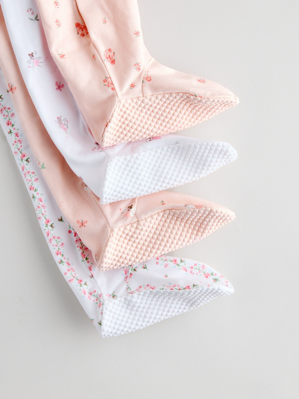 Комбинезон / Cлип для малышей Next H44-211, 4 шт., Белый, Розовый