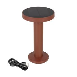 Светильник настольный SP-BRIO-1.4W Warm2700 (Кортен, 105 deg, 5V) (Arlight, IP54 Металл, 2 года) 060833