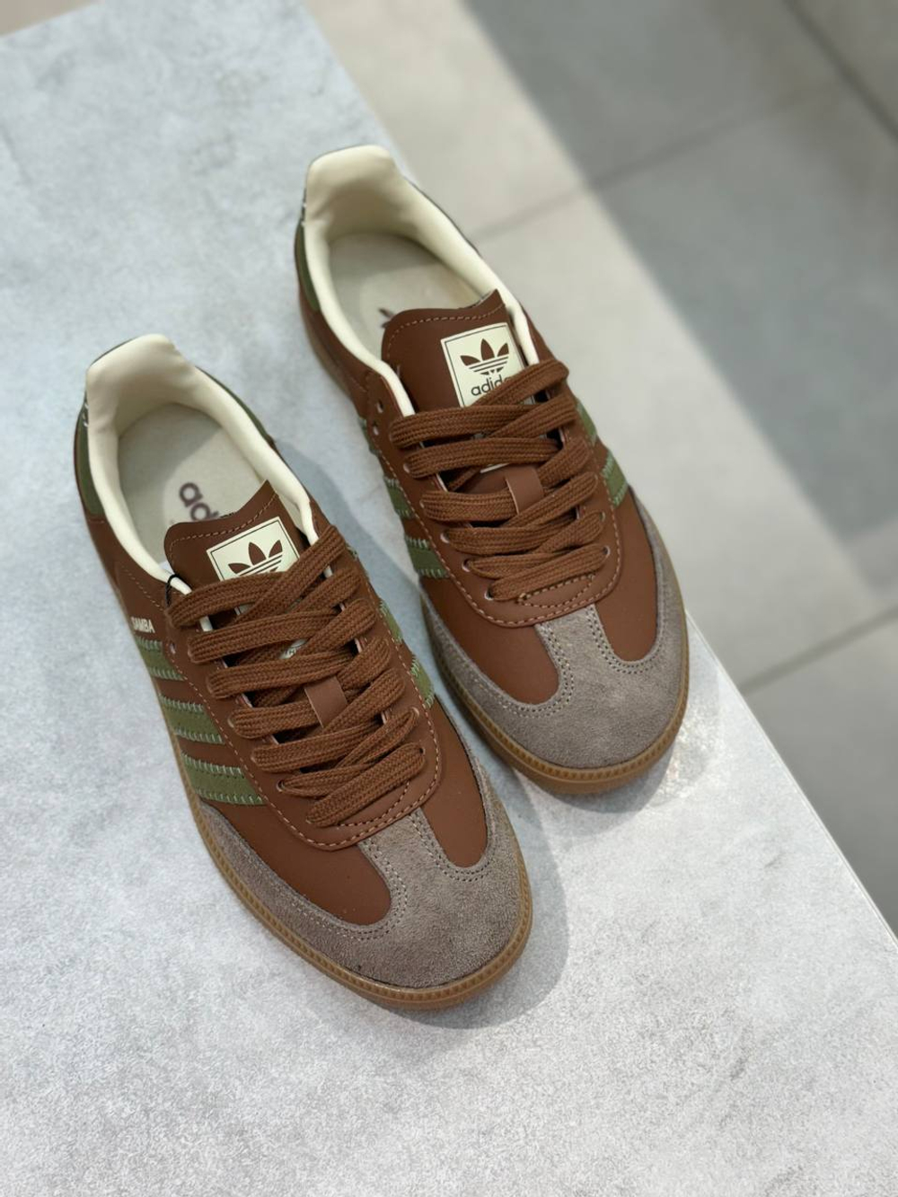 Кеды из натуральной замши