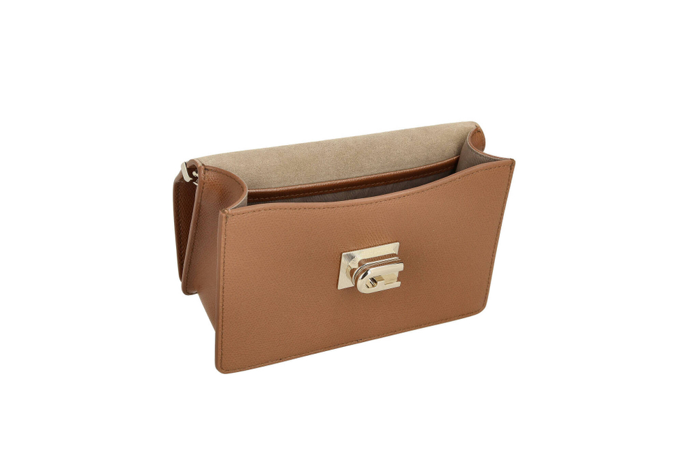 кожаная сумка через плечо 1927 mini Furla - коричневый(BAFKACO ARE000)