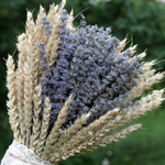 Букет сухоцветов - Лаванда и Пшеница большой 50х30 см