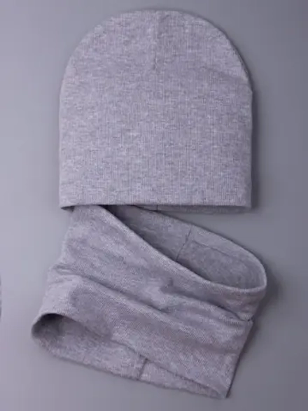 Шапка детская осенняя и снуд