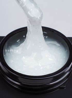 Monami Cloud Dancer Gel - Гель моделирующий молочный с хлопьями 03, 15 гр