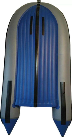 Лодка пвх orca (орка) драккар 390нд (цвет: графит/синий)