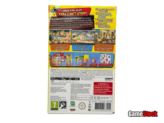 NSW Asterix &amp; Obelix: Slap Them All! Limited Edition (Б/У, Английская версия)