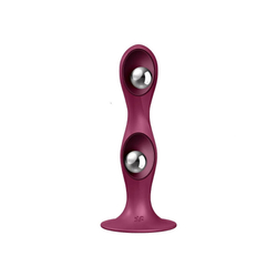 Satisfyer Double Ball-R - Фаллоимитатор со смещенным центром тяжести
