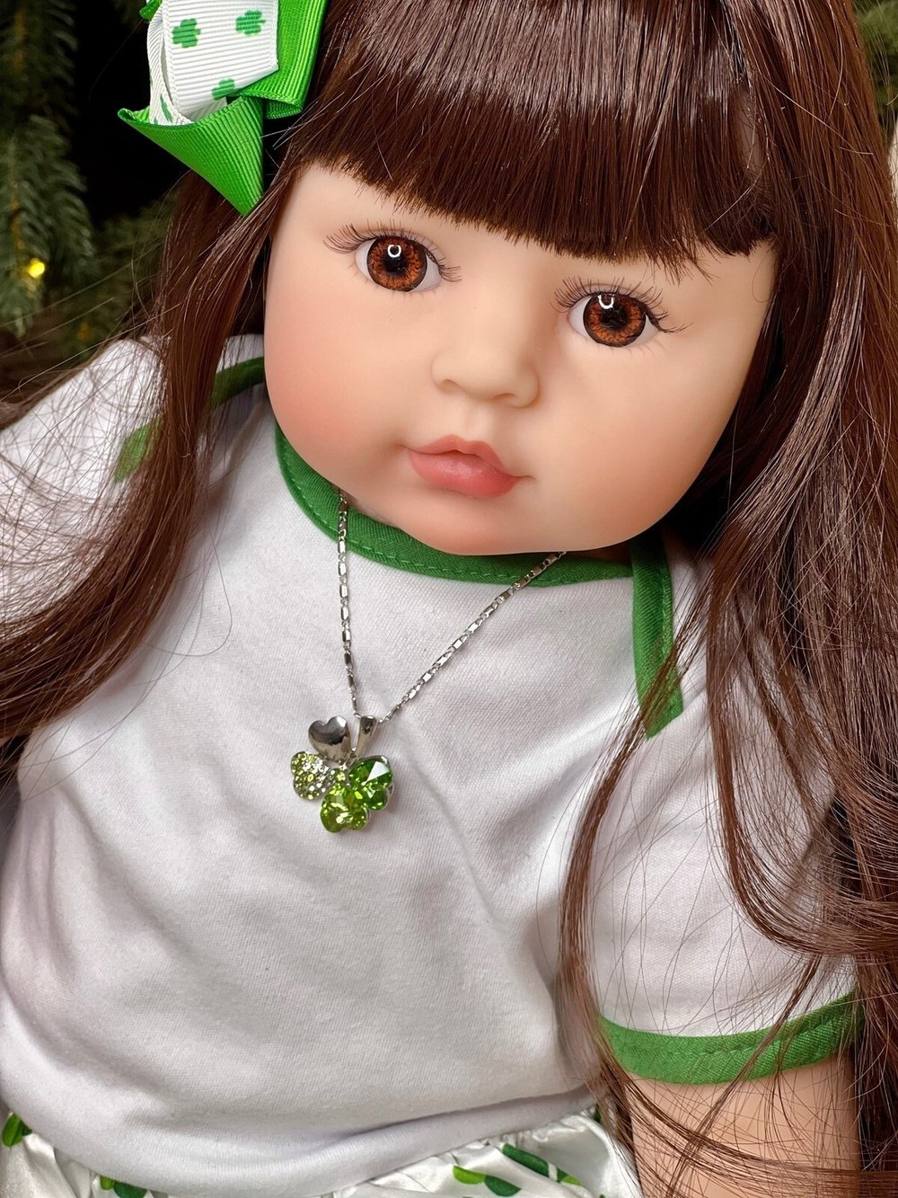 Кукла Реборн мягконабивная 60см в пакете (FA-072)