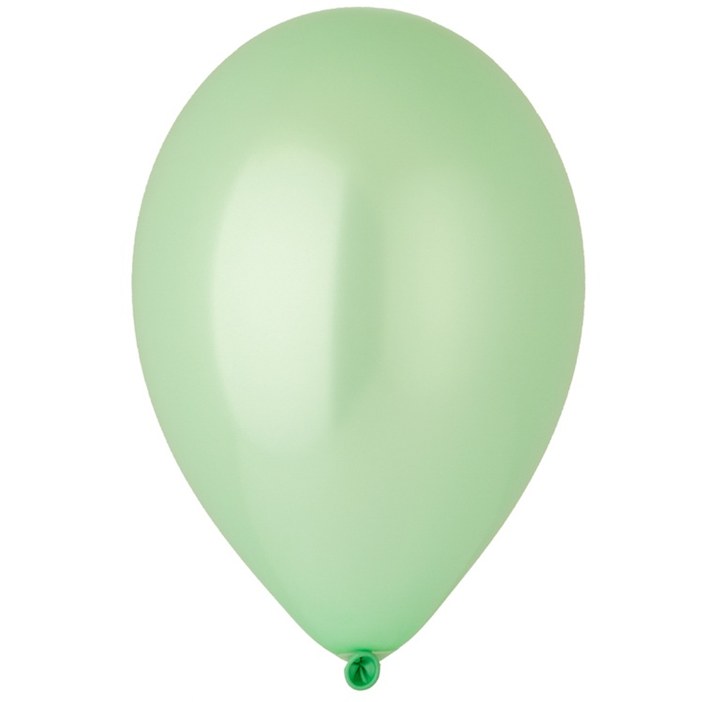 Шар латексный Металлик 30 см (Зеленый)