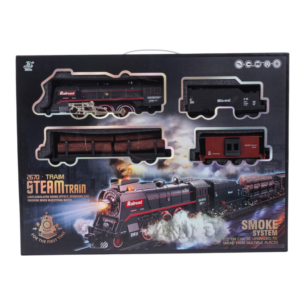 Железная дорога на бат., коробка 601A