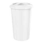 СТАКАН ДЛЯ ЗУБНЫХ ЩЕТОК SCANDI 83х122ММ, 0,4Л (Белый)