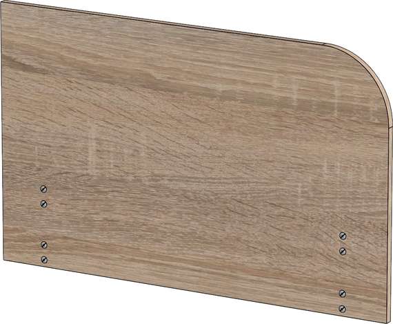 Экран Стандарт- дуб сонома