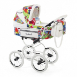 Детская коляска Reindeer Prestige Lily 3 в 1 с конвертом (разноцветный)