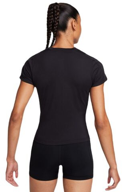 Женская теннисная футболка Nike Court Dri-Fit Advantage Top - black/black/black/white