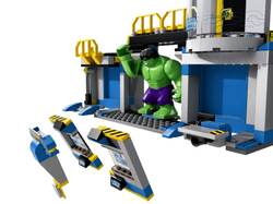 LEGO Super Heroes: Лаборатория Халка 76018 — Hulk Lab Smash — Лего Супергерои Marvel Марвел DC Comics комиксы