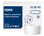 Туалетная бумага Торк Премиум, Т2, 2-слойная, белая, 170 метров, 12 рулонов в упаковке