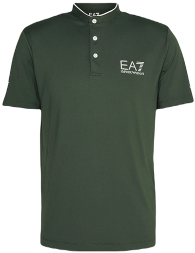 Мужское теннисное поло EA7 Man Jersey Polo - duffel bag