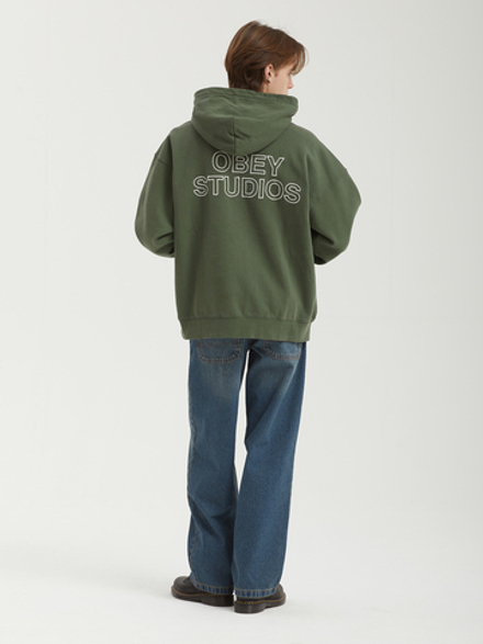 Мужская Толстовка Obey Studios Faded