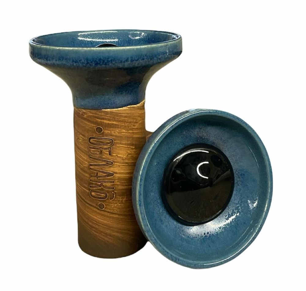 Oblako Flow Black on Blue Sand