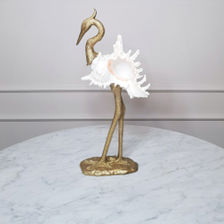 Статуэтка Conch crane decoration