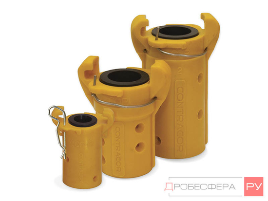 Сцепление для пескоструйных рукавов 32х48 мм CQP-2 пластик