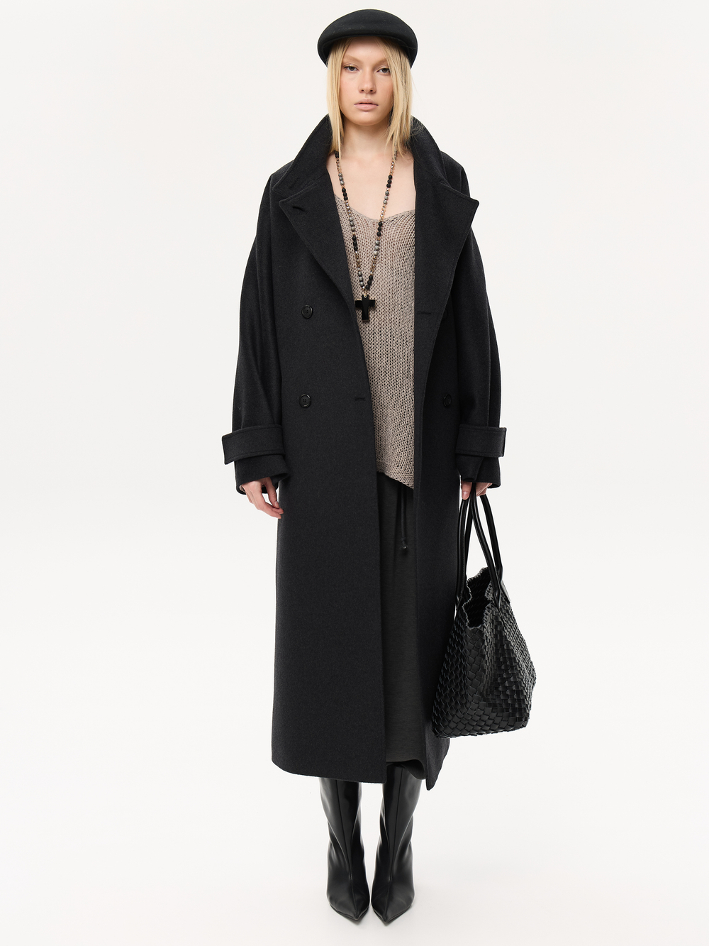Пальто wool modern frame