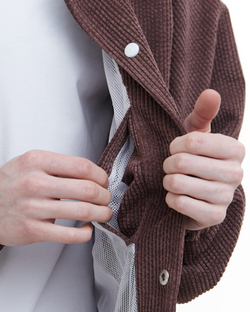 Куртка Anteater Coach Jacket Velvet-Brown