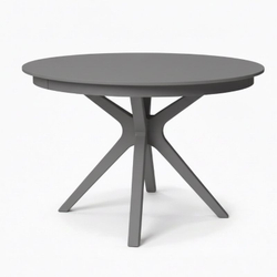 Обеденный стол Гермес 100(130)x100 (серый)