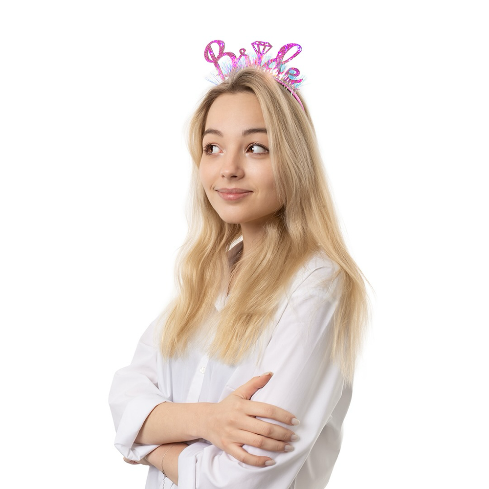 Ободок из пластика «BRIDE»