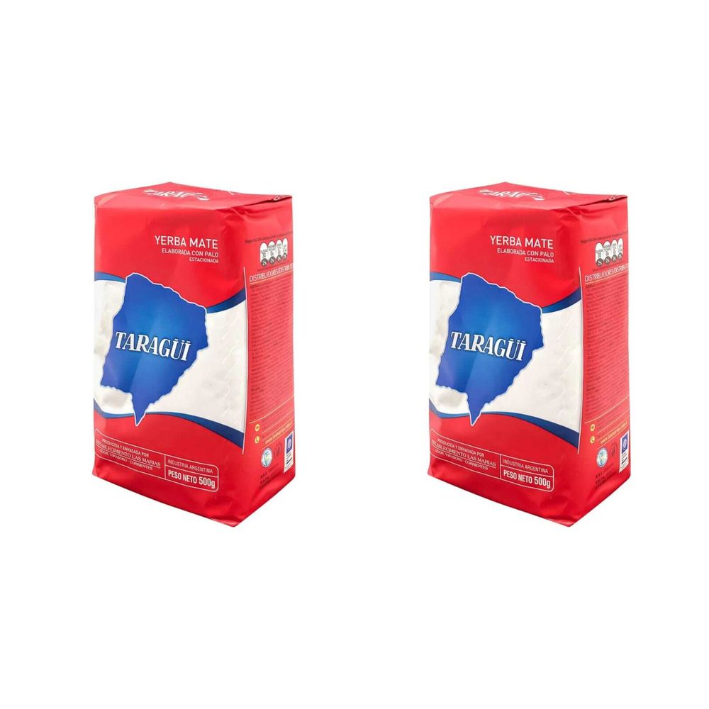 Чай мате Taragui Yerba mate Con Palo 500 г, 2 шт