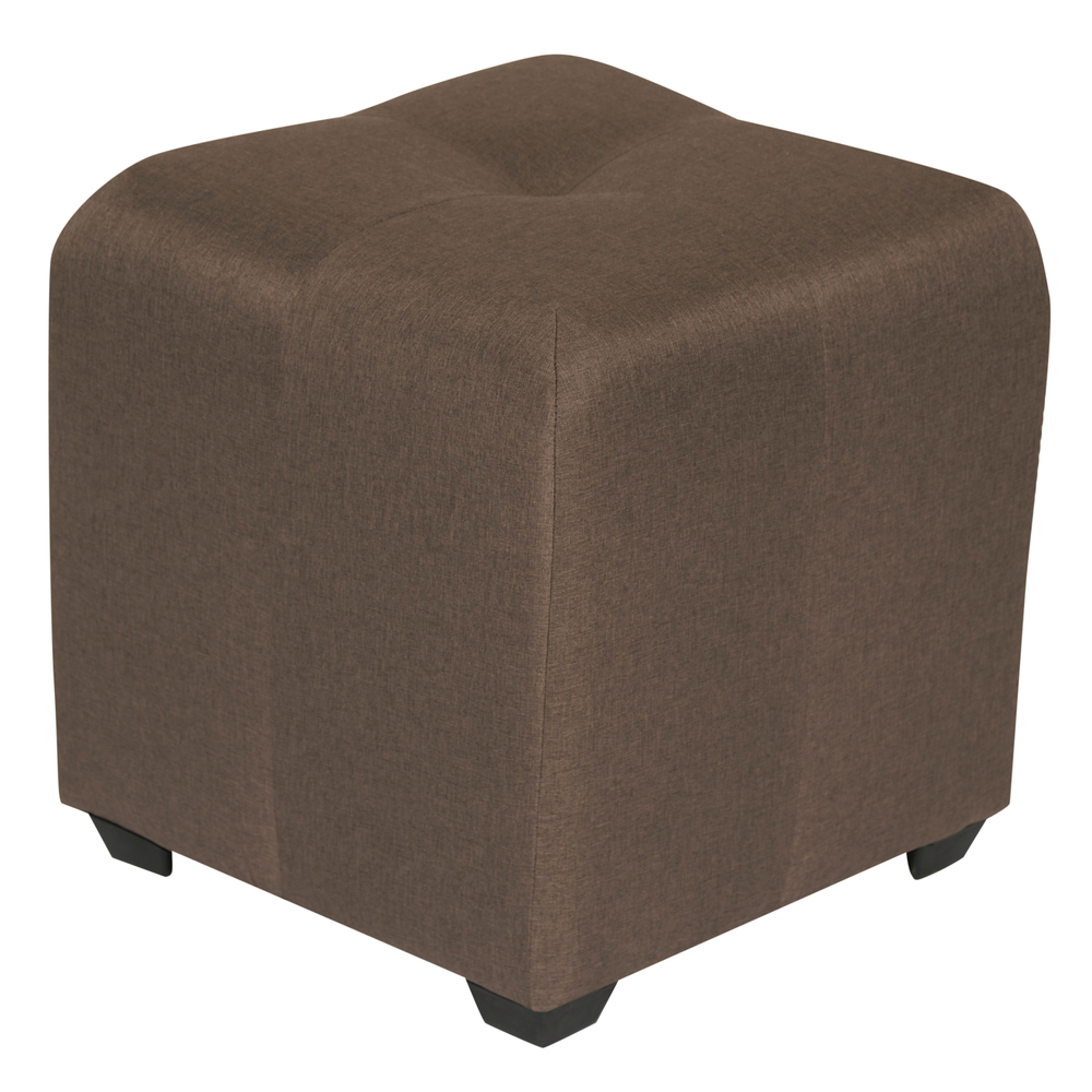 Пуф Николь Коричневый Рогожка