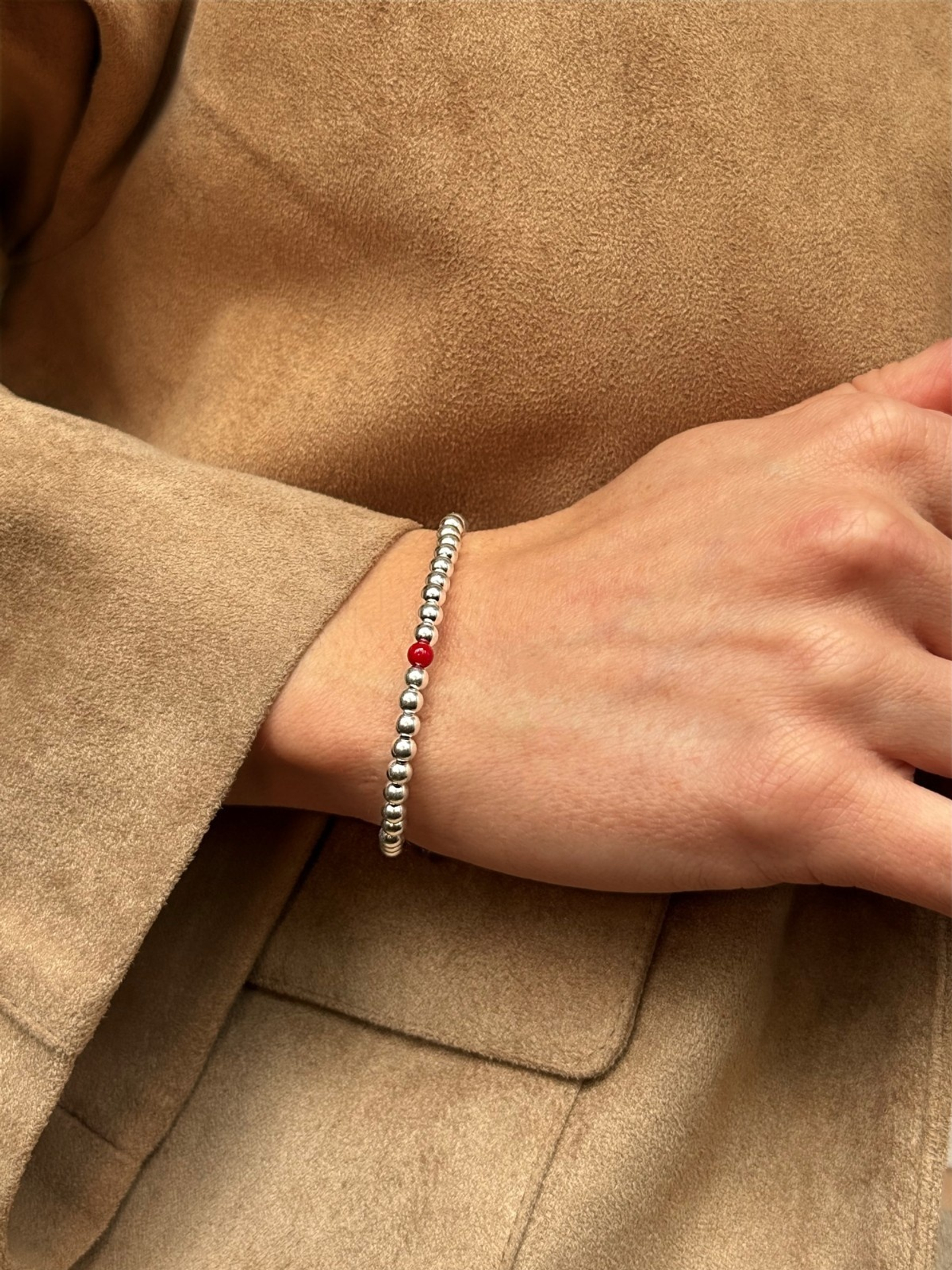 Браслет Basic red