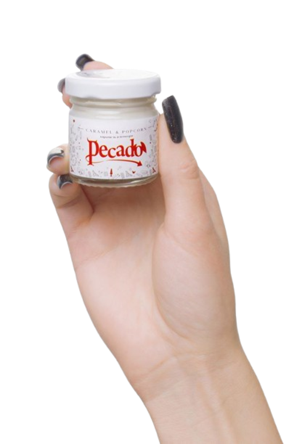 Аромасвеча для массажа Pecado - Карамель и попкорн