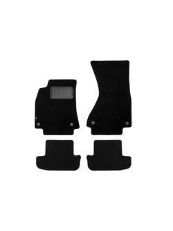 Коврики в салон для AUDI A5 АКПП 2007-2011, 2011-2016, купе, 4 шт. (текстиль) KLEVER02041101210KH