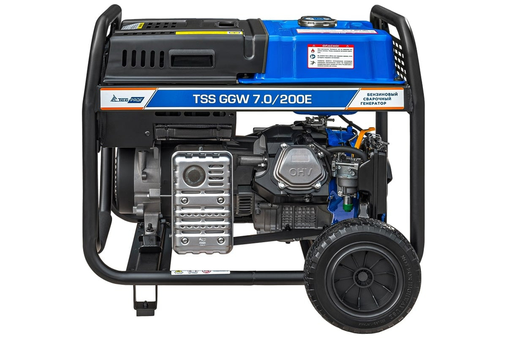 Бензиновый сварочный генератор TSS PROF GGW 7.0/200E 045625