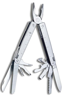 Мультитул Victorinox SwissTool (3.0323.L) 115мм 28функций серебристый картонная коробка