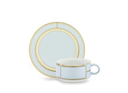 Чайная чашка с блюдцем Richard Ginori Diva Celeste (245 мл)