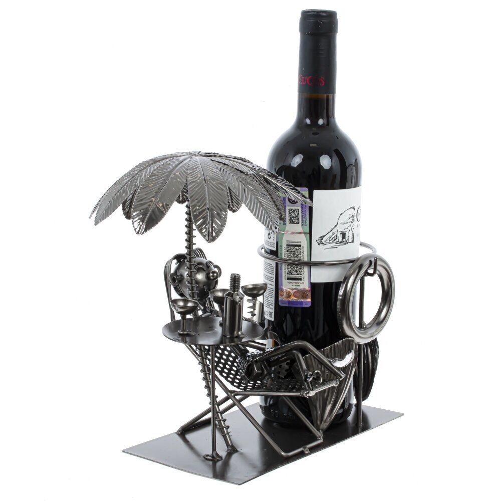 GAEM Подставка для бутылки "На отдыхе", L22 W16 H22 см