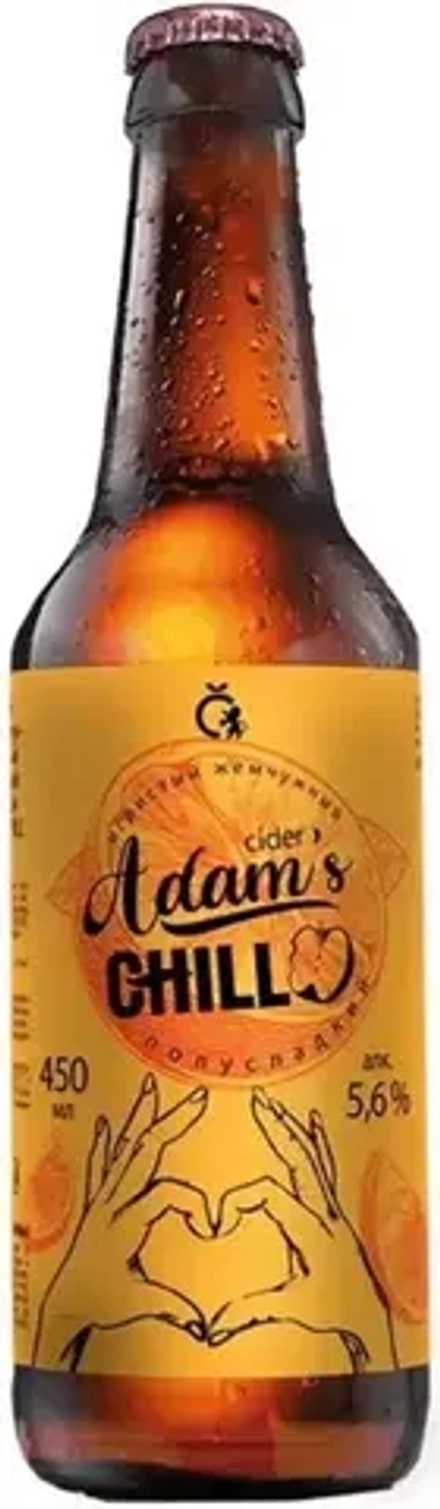 Сидр Адам'с Чилл Грейпфрут / Adam's Chill Grapefruit 0.45 - стекло