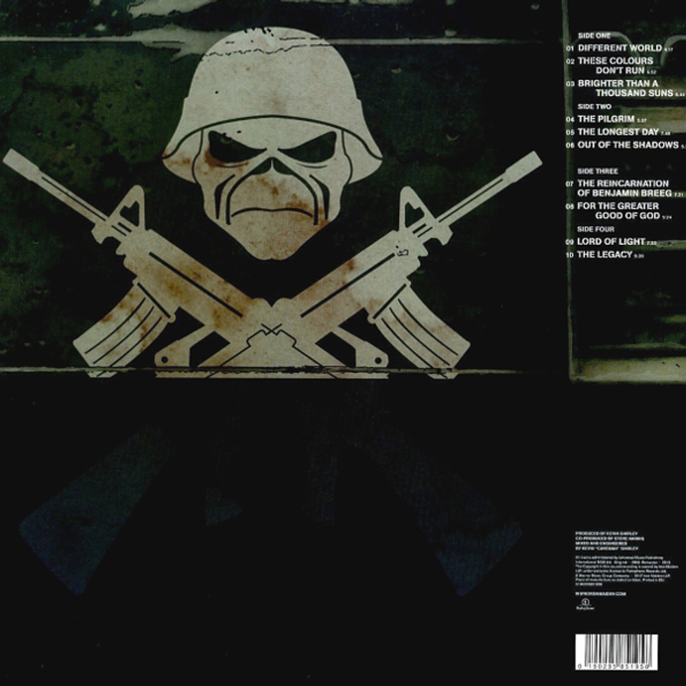 Iron Maiden / A Matter Of Life And Death (2LP)