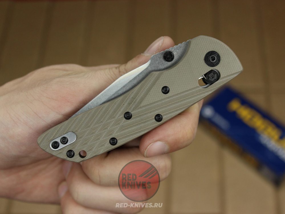 Нож Hogue DEKA MANUAL FOLDER (песочный) 24277